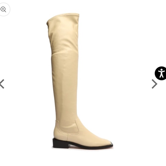SCHUTZ Cream Over the Knee Boots - Picture 2 of 14